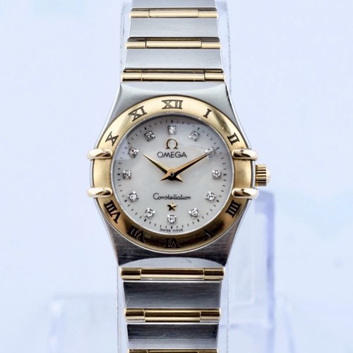 Omega constellation 18k gold - omega,