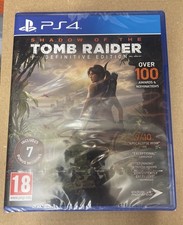 Shadow of the Tomb Raider Definitive Edition (PS4) Lara Croft New & Sealed