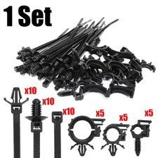 45 Pcs Push Mount Cable Zip