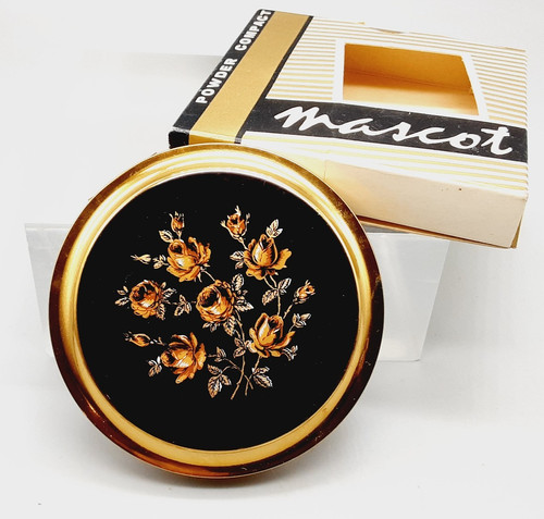 Vintage mascot powder compact - powder,