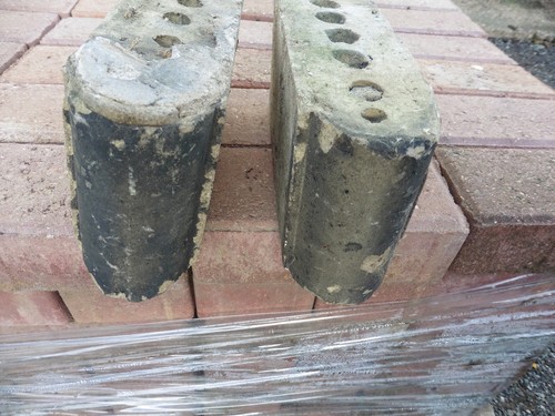 Bull nosed bricks yellow - bull,