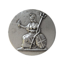 Britannia Pewter Pin Badge