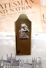 Vintage Brass Paper Clip Cat &