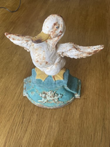 Vintage cast iron duck door - vintage,