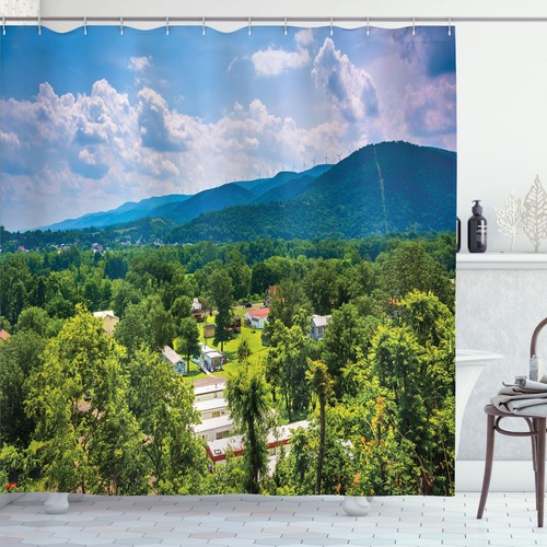 Appalachian shower curtain - appalachian,