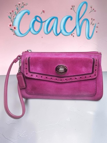 Coach legacy suede turnlock - legacy,