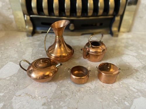 Copper brass miniature - copper,