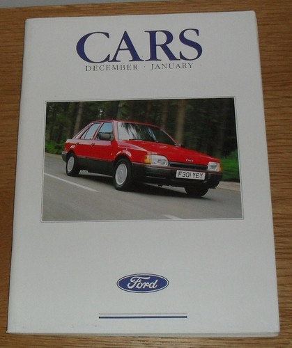 Ford brochure 1989 - 1989, fiesta