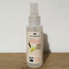 Boots Extracts Luscious Vanilla Body Mist Spray 70ml Perfume Original Recipe
