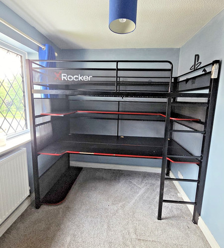 Rocker single high sleeper - single,