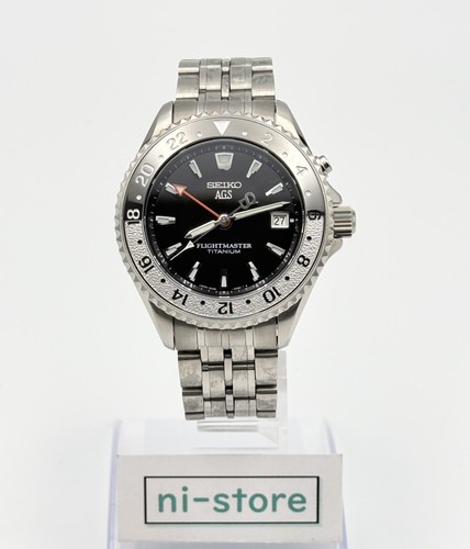 Seiko 5m45 6a50 - seiko, flightmaster