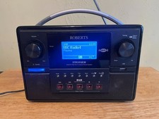 Roberts Stream 83i DAB/DAB+/FM/Wi-Fi internet Radio in Black with Power Supply.