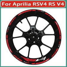 17inch Rim Wheel Decal Sticker Reflective Waterproof For Aprilia RSV4 RS V4