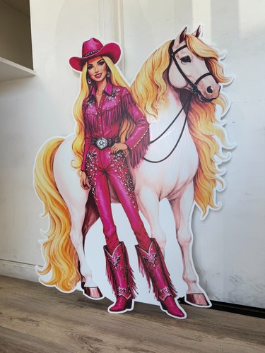 Western barbie cowgirl with - western,