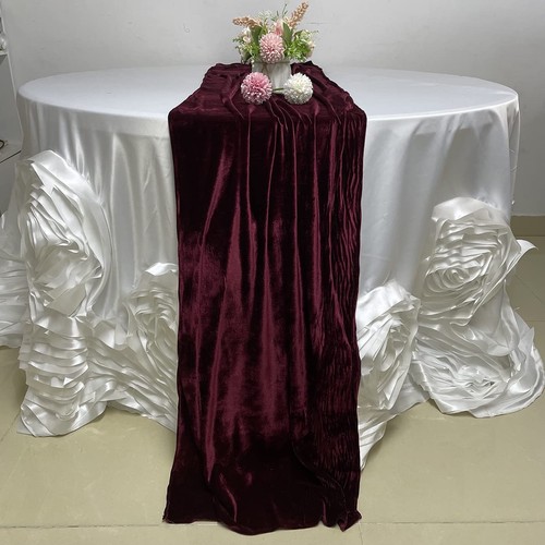 Velvet table runners 11ft - table,