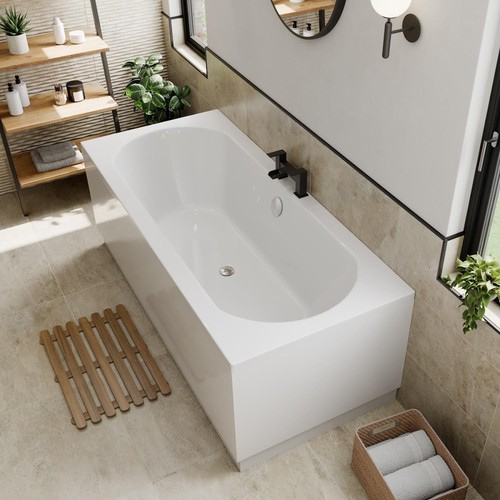 Modern bathroom double ended - modern,