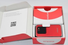 Emporia JOY LTE  - Mobile Flip BIG BUTTON OAP Phone - Red VGC inc VAT