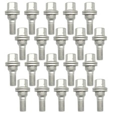 20x Wheel Bolts Nuts Studs Trims For Peugeot 206 307 407 508 Citroen C2 C3 C4 C5