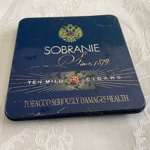 Sobranie cigar tin - sobranie,