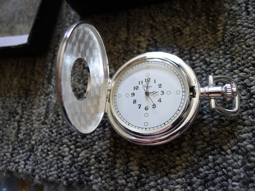 Silver half hunter chromed - hunter,