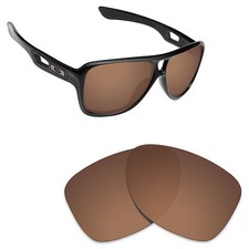 Hawkry Polarized Replacement Lenses for-Oakley Dispatch 2 Sunglass Bronze Brown