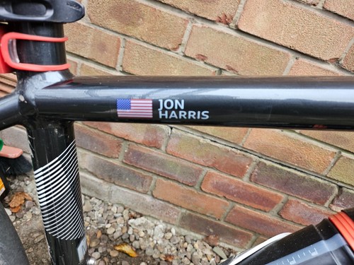 Personalised bike name - personalised,
