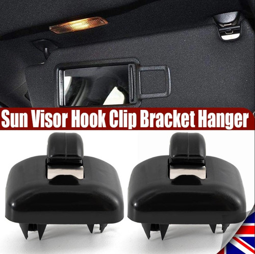 2pc sun visor - visor, hook