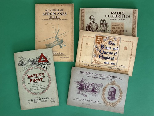 Cigarette card collector - card,
