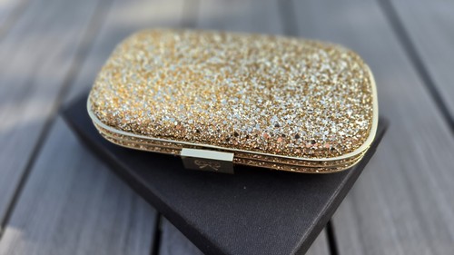 Anya hindmarch gold - anya, glitter