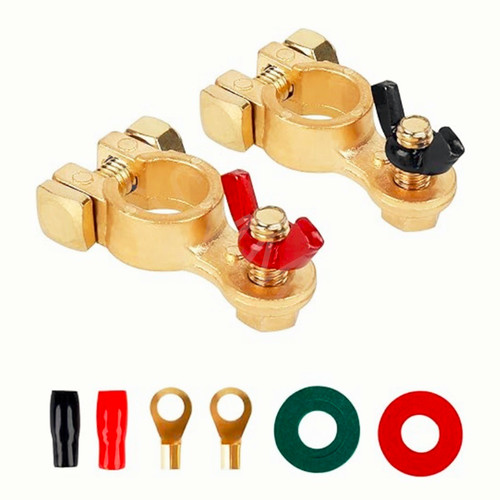 Solid brass battery terminal - solid,