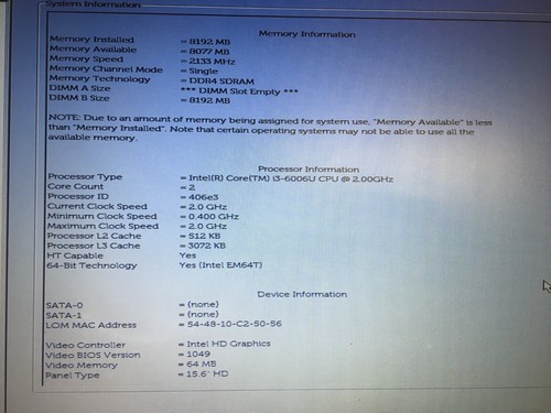 Dell inspiron 3567 - inspiron,