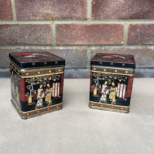 Vintage tea caddy tin - caddy, tin’s