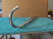 Benelli Wards Fireball Racer Muffler- Head Pipe - Baffle & Clamp Complete NOS