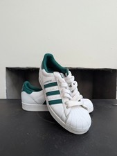 Adidas Originals Superstar Collegiate White/Green (GZ3742) - UK8/US8.5/EU42