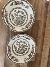 2 Indian Tree Soup Bowls by