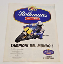 ADVERTISING ADVERTISING ROTHMANS RACING WAYNE GARDNER HONDA NSR 500