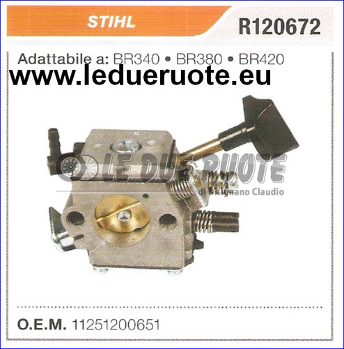 Carburetor with diaphragm for - carburetor,