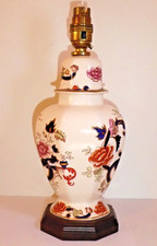 MASONS IRONSTONE LAMP BASE - MANDALAY PATTERN