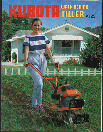 1985 kubota at25 walk - "at25",