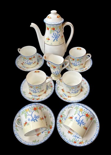 Art deco royal - doulton, coffee