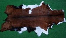 Luxury Goat hide Rug Hair on