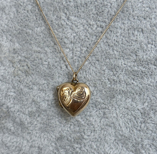 Small vintage gold back - vintage,