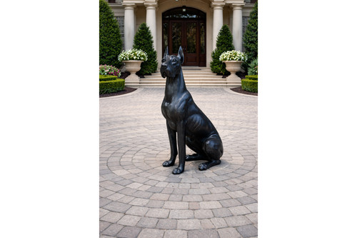 Great dane dog - great, sculpture