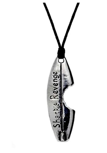 Shark bite surf board pewter - bite,