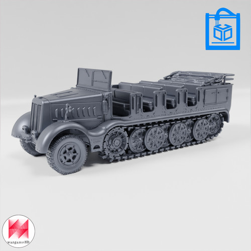 Kfz half track infantry - half-track,