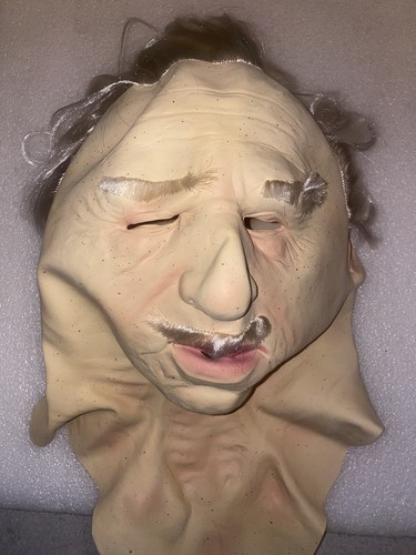 Realistic old man mask cosplay - man,