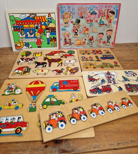 Bundle joblot vintage wooden - joblot,