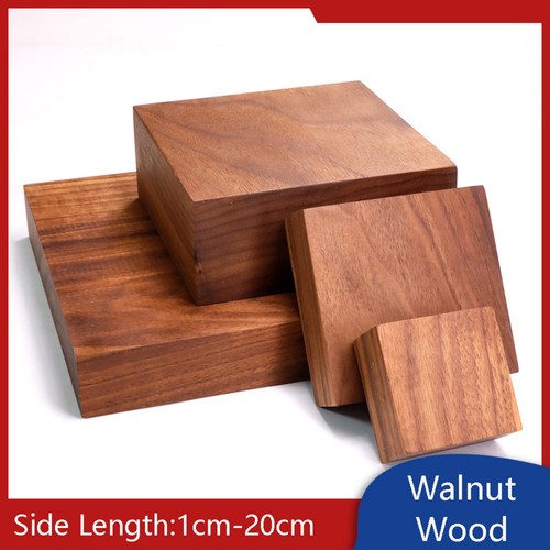 Solid walnut block rectangular - block,