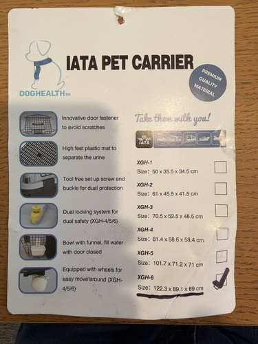 Airline approved pet carrier - airline,