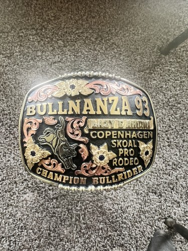 Rodeo trophy buckle - buckle, 1993